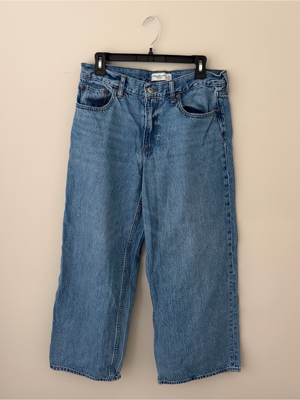 Abercrombie & Fitch Light Blue Straight Leg Jeans